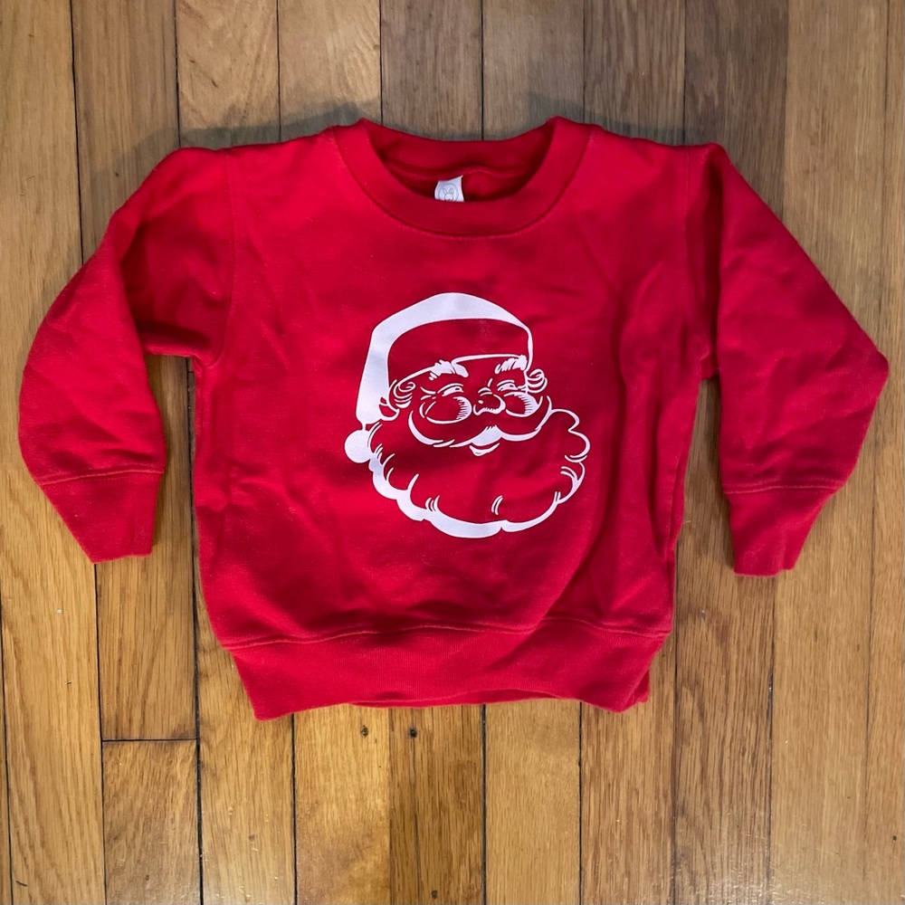Vintage Santa Crewneck Sweatshirt 2T